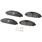 Set of 4 Front Brake Pads for Ford Mustang (2015–2017)