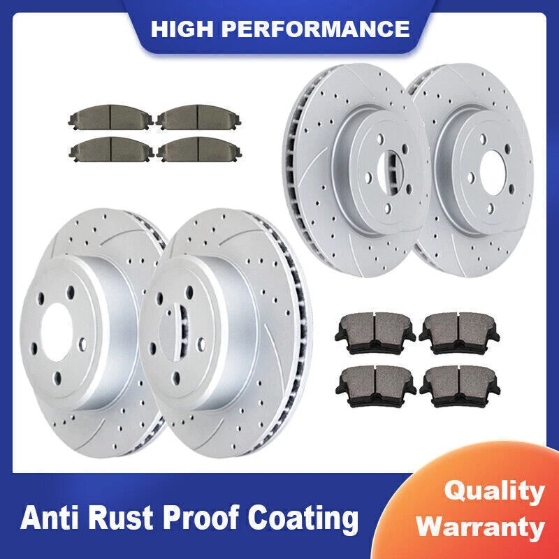 Brake Rotors and Pads Set for Dodge Charger (2006–2023)