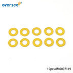 10Pcs Oil Drain Plug Seal Washer for Mercury 25-30HP (4T EFI)