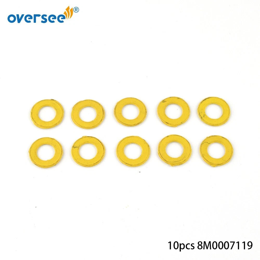 10Pcs Oil Drain Plug Seal Washer for Mercury 25-30HP (4T EFI)