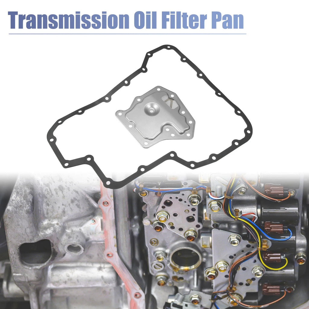 Set of 1 Transmission Filter Oil Pan Gasket Kit for Nissan Sentra (2013–2019)
