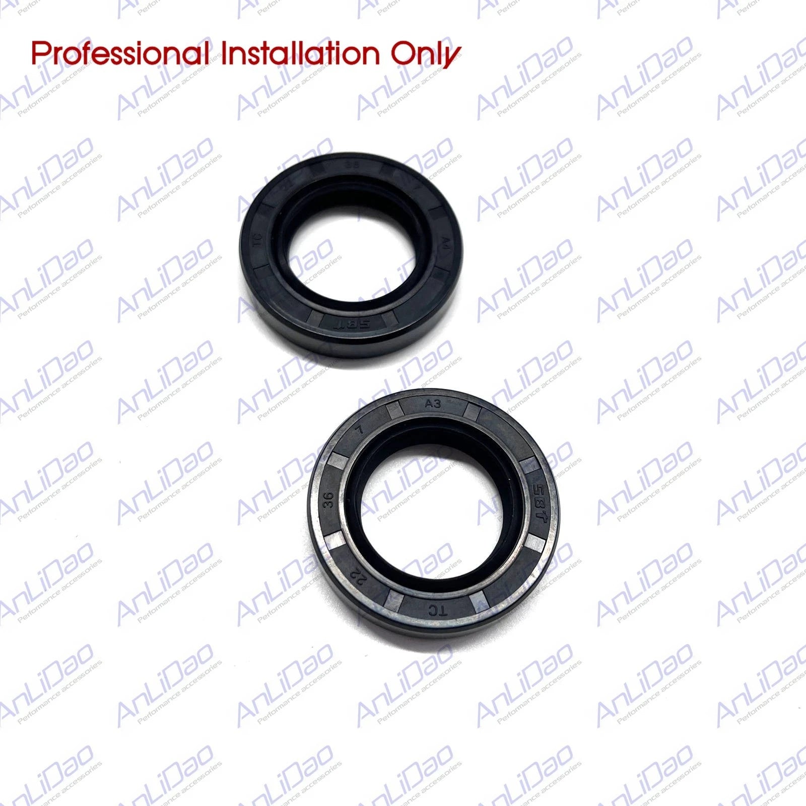 2Pcs Oil Seal for Mercury Outboard (26-83406M, 26-854017, 18-0296)