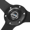 350mm 1.5" Dish Steering Wheel for NRG 3-Spoke (Universal Fit)