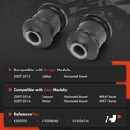2X Front Lower Control Arm Bushing for Jeep Compass (2007-2014)