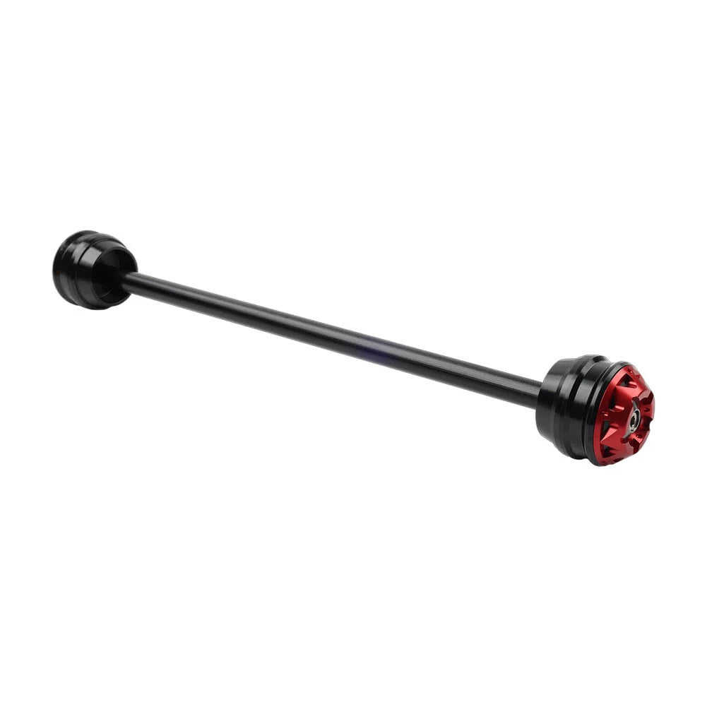 Rear Wheel Slider Axle Crash Protector Cap for Yamaha TMAX530 (2012–2021) Red