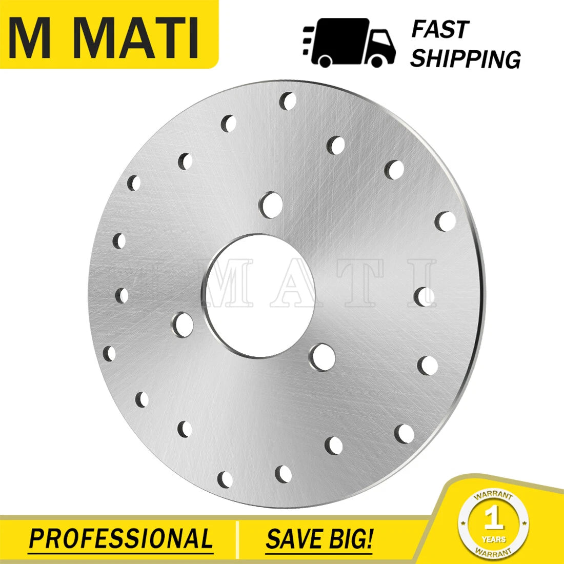 Rear Brake Disc Rotor for Polaris Trail Boss 325 2001-2002, 330 2003-2004