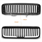 Vertical Fence Front Bumper Grille w/LED Light Bar for Ford F250-F550 (1999–2004)