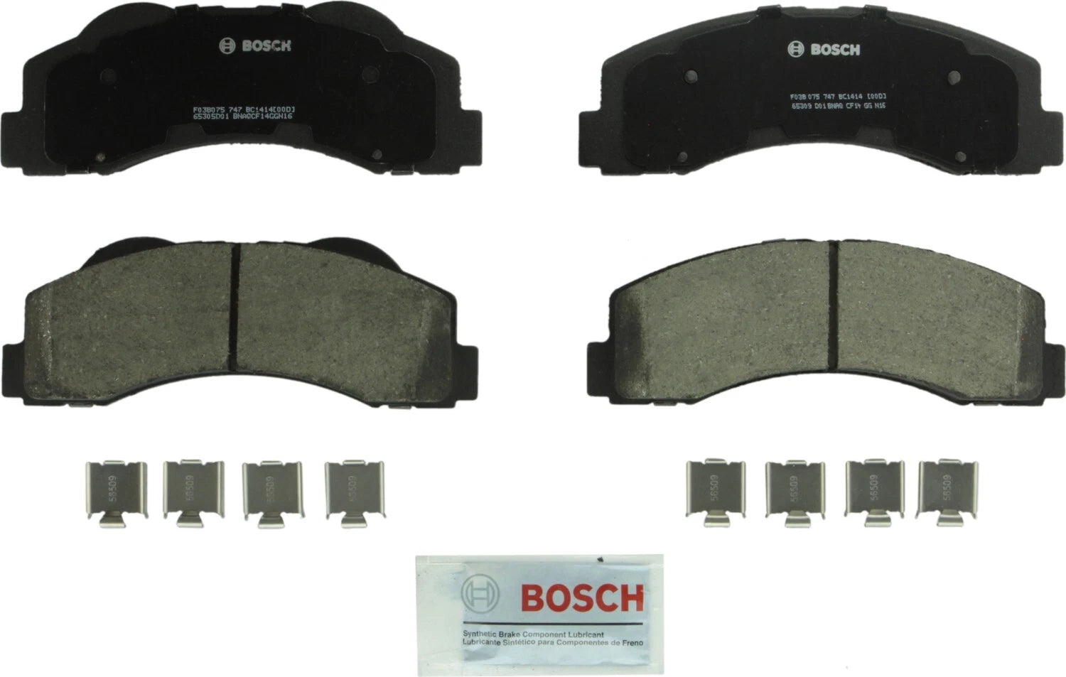 Front Brake Kit 350mm Rotors & Bosch Ceramic Pads for Expedition F-150 Navigator (1997–2023)
