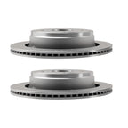 Rear Drilled & Slotted Brake Rotors Kit for Ram 1500 Classic (2019–2023)