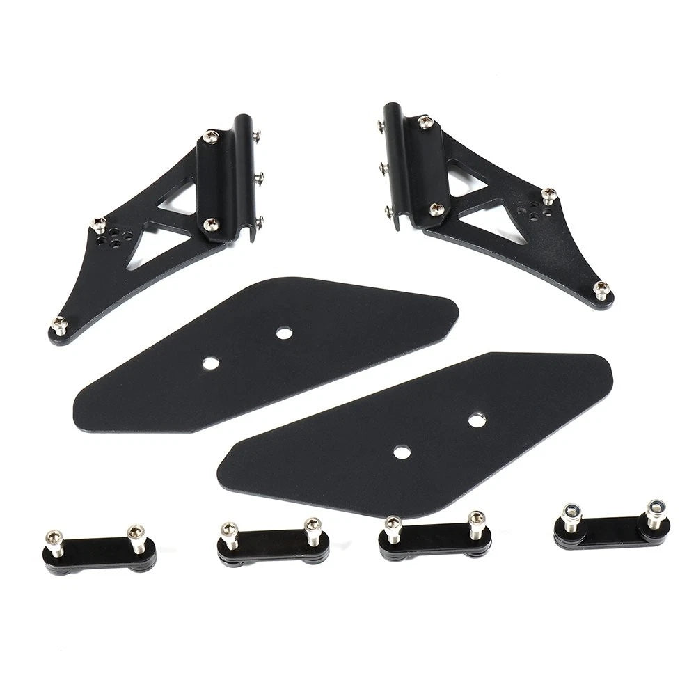 43" Adjustable Aluminum GT Wing for Universal Sedans (Paintable)