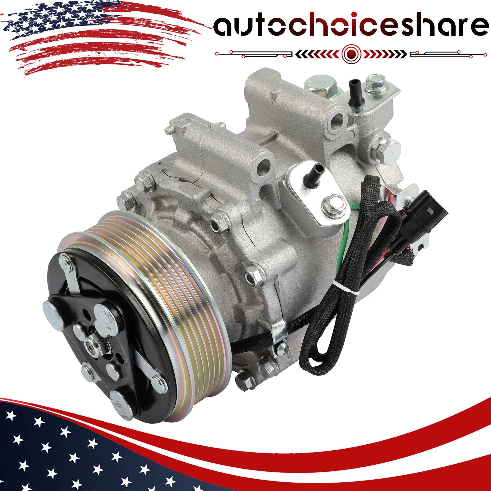 AC Compressor with Clutch for Honda Civic 1.8L, Acura ILX 2.0L (2012–2015)