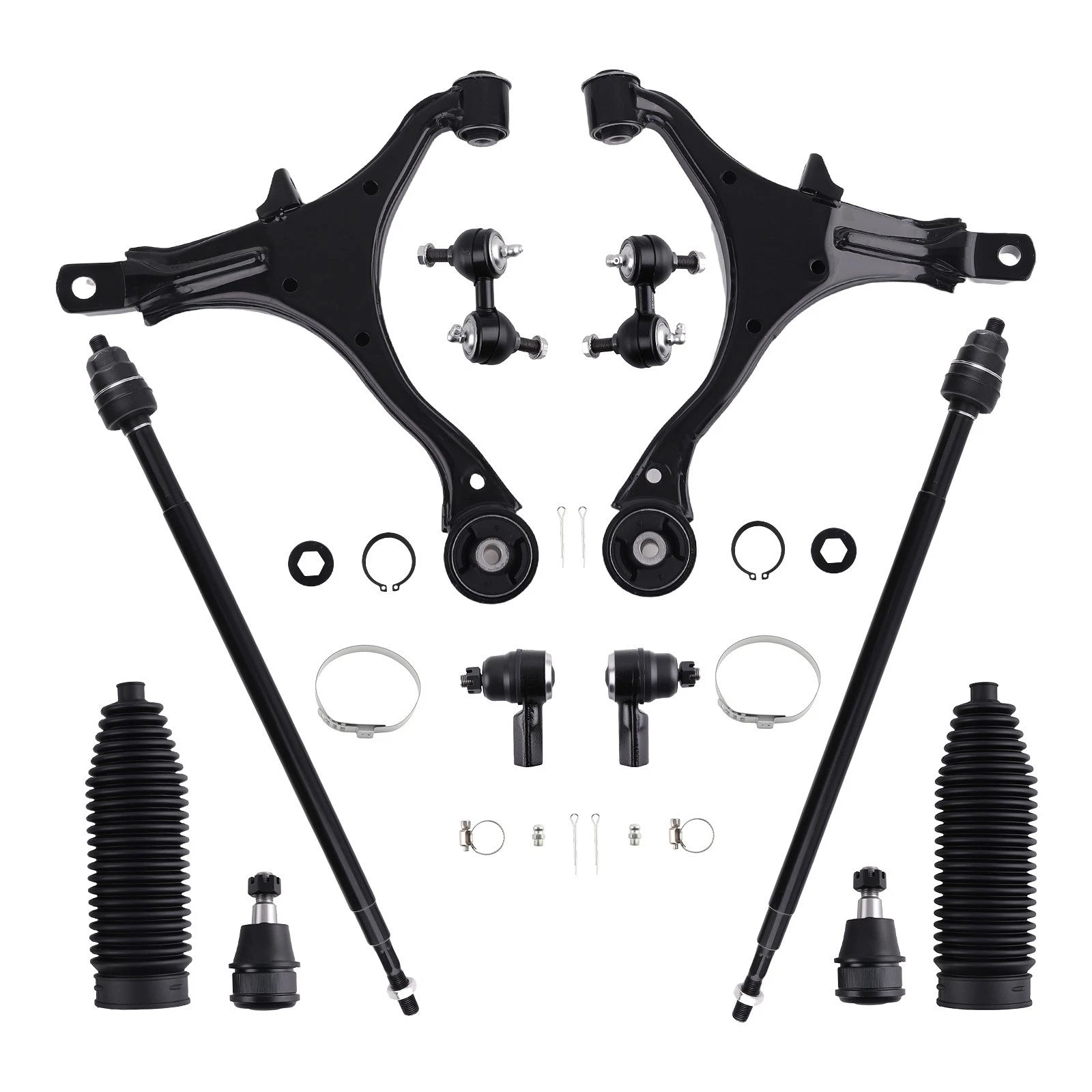 12pcs Lower Control Arms Kit for Honda CR-V (2002–2006)