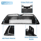 Front Lower Hood Bumper Grille for Toyota Corolla (2014–2019) - Chrome
