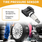 Tire Pressure Sensor for BMW 530e (2018–2021) TPMS 36106872774 433MHz
