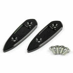 CNC Mirror Hole Cap Covers for Yamaha YZF R3 (2015–2016) R25 (2013–2015) Black