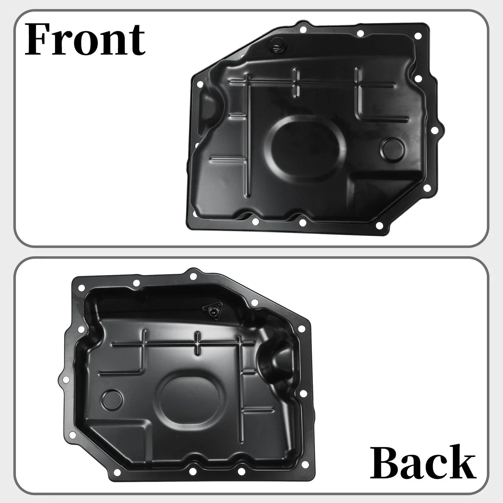 Engine Oil Pan for Dodge Challenger 2009-2010 - No.52852912AA/52852912AC Black