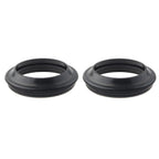 Set of 2 Front Fork Damper Shock Absorber Dust Seals for Motorcycle (33X45MM)