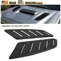 2Pcs Black Front Hood Air Vent Cover Trim for Toyota Tacoma Tundra