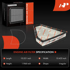 Engine Air Filter for BMW 1 Series E87, 3 Series E46 E90 F30 (2004-2013)