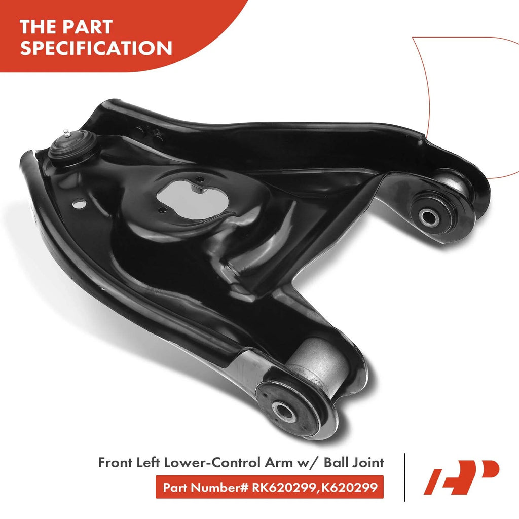 2X Front Lower Control Arm with Ball Joint for Chevy Tahoe (2000-2006)