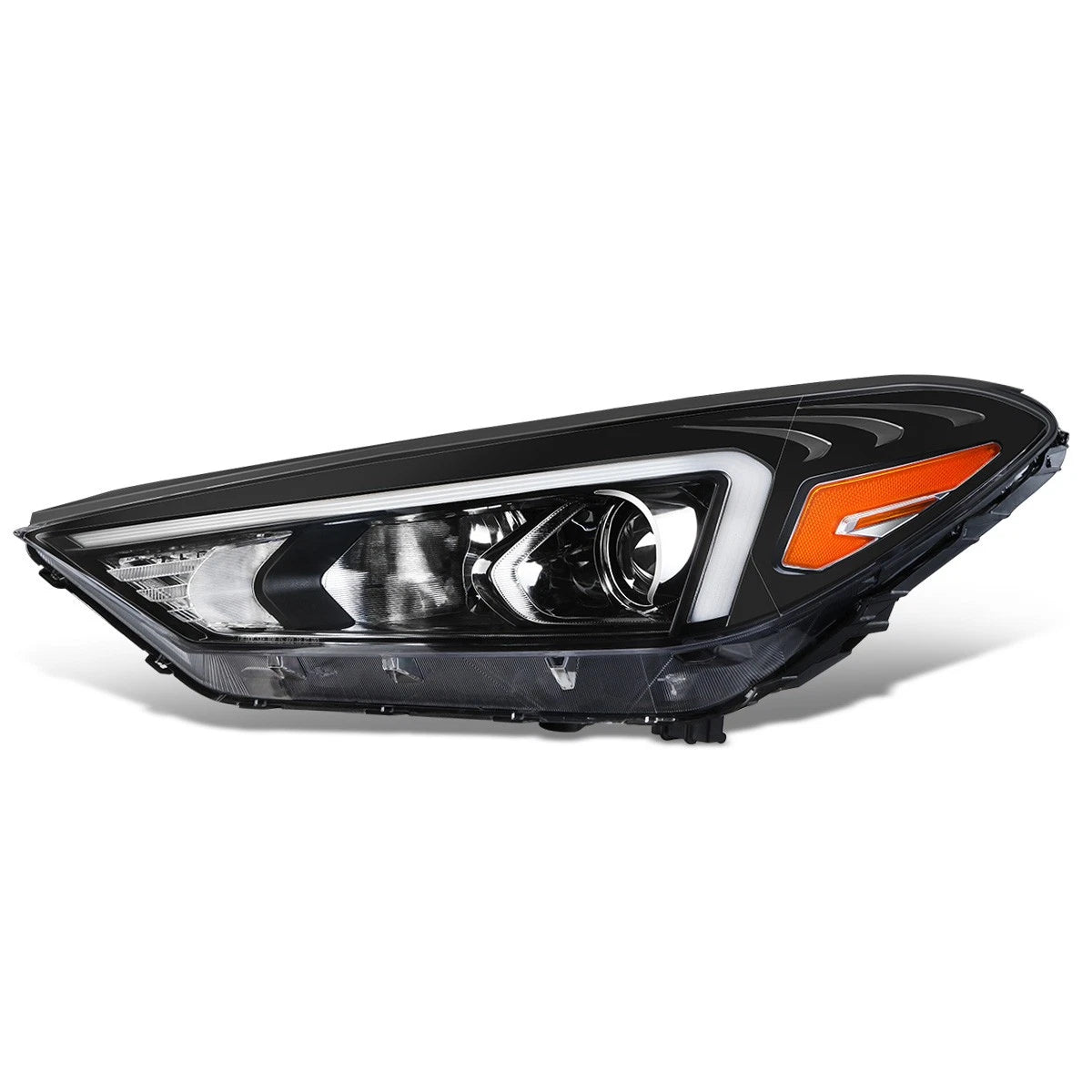 Left Driver Side Projector Headlight Assembly for Tucson (2019–2021)
