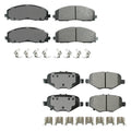 Akebono ProACT Front & Rear Ceramic Brake Pad Kit for Dodge Journey (2009–2020)