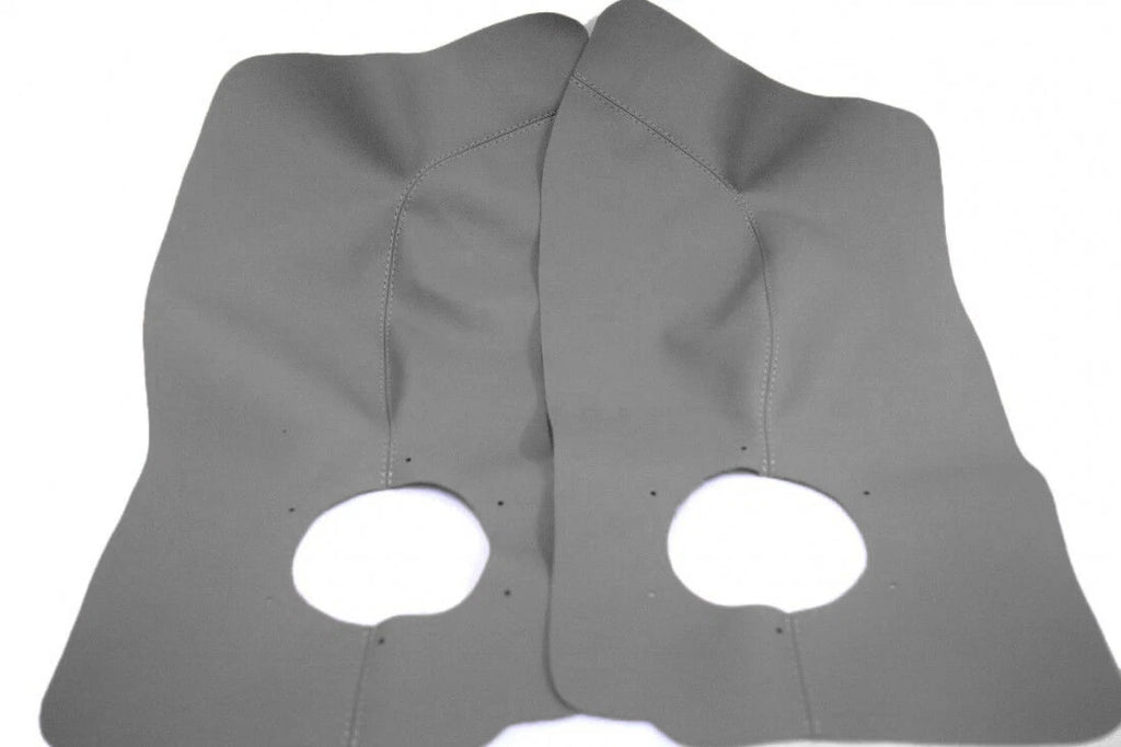 Rear Insert Door Panel for Volkswagen Beetle (1998–2010) Gray Leather Synthetic