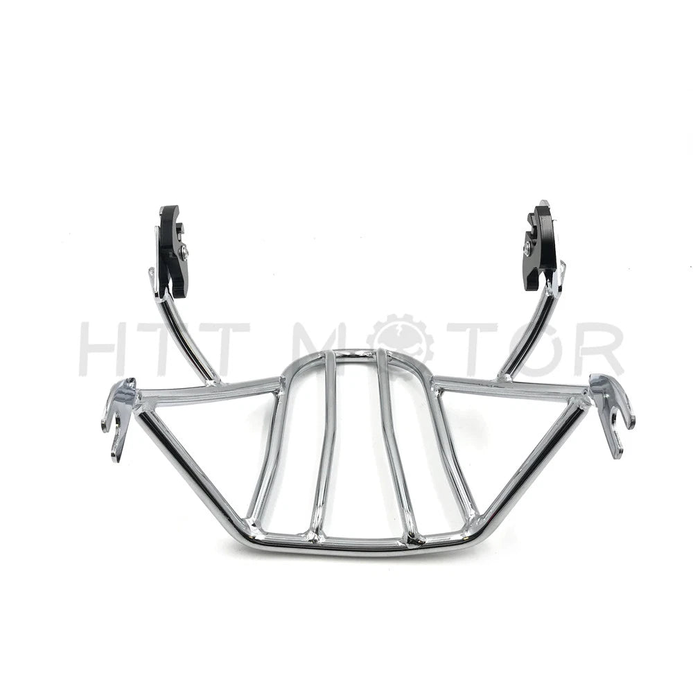 Chrome fender luggage rack for Harley Sportster XL 883 1200 (2004–2023)