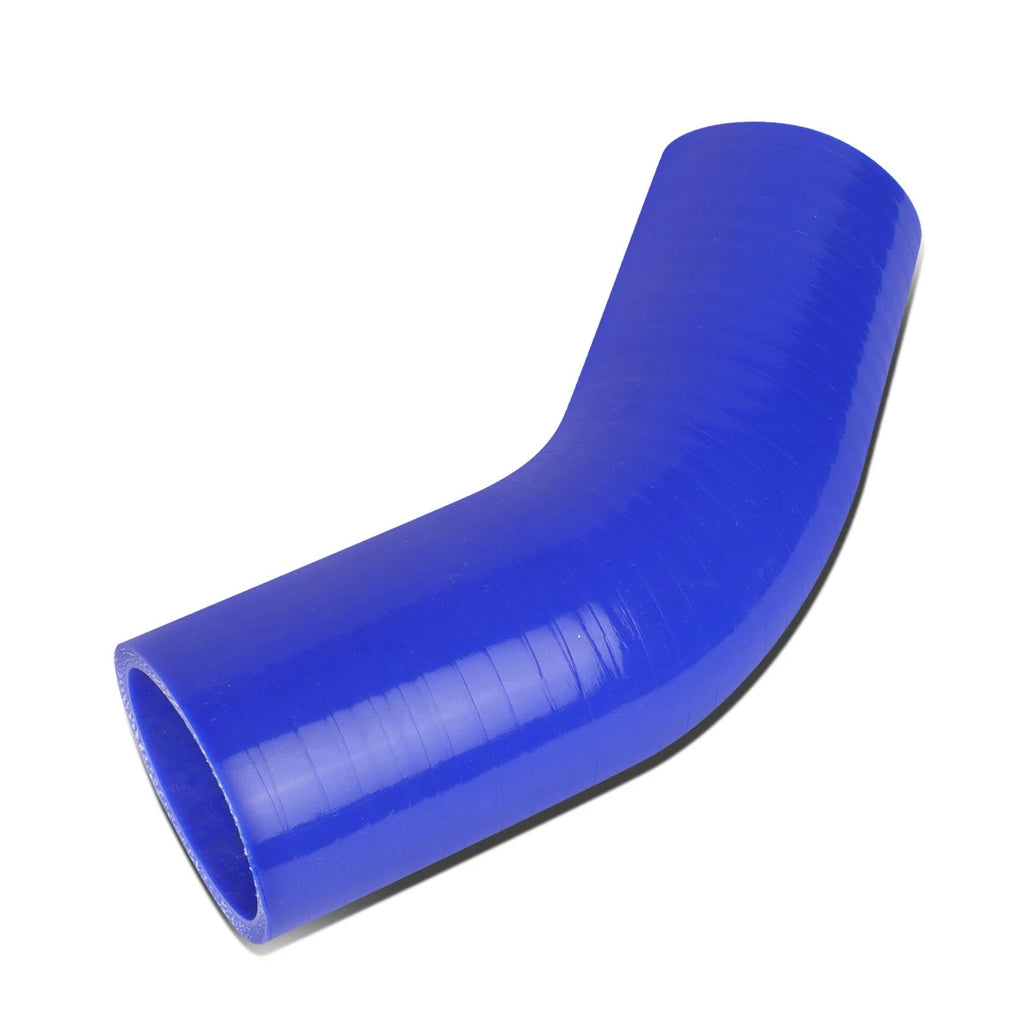 2" 200PSI 45 Degree Elbow Turbo Intake Piping Silicone Coupler Hose Blue