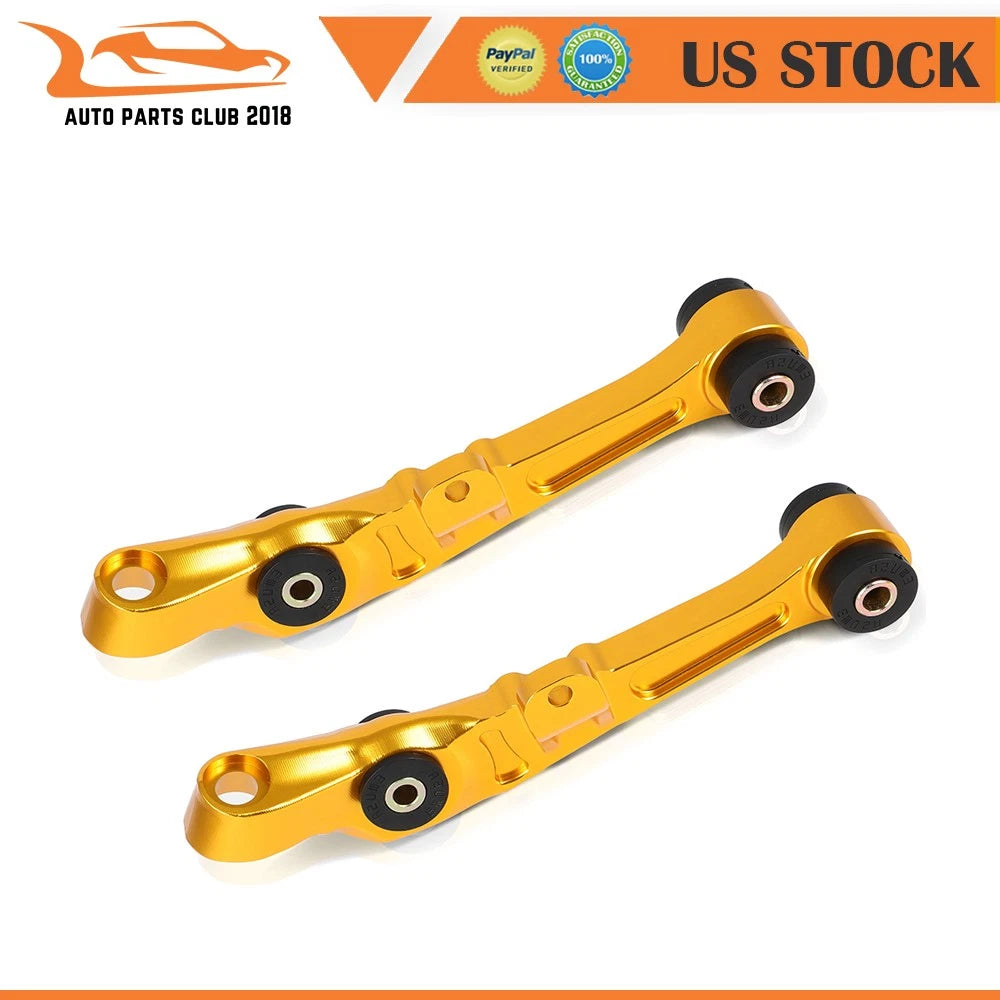 2X Front Lower Control Arms for Infiniti G35 Nissan 350Z (2003–2007) Yellow