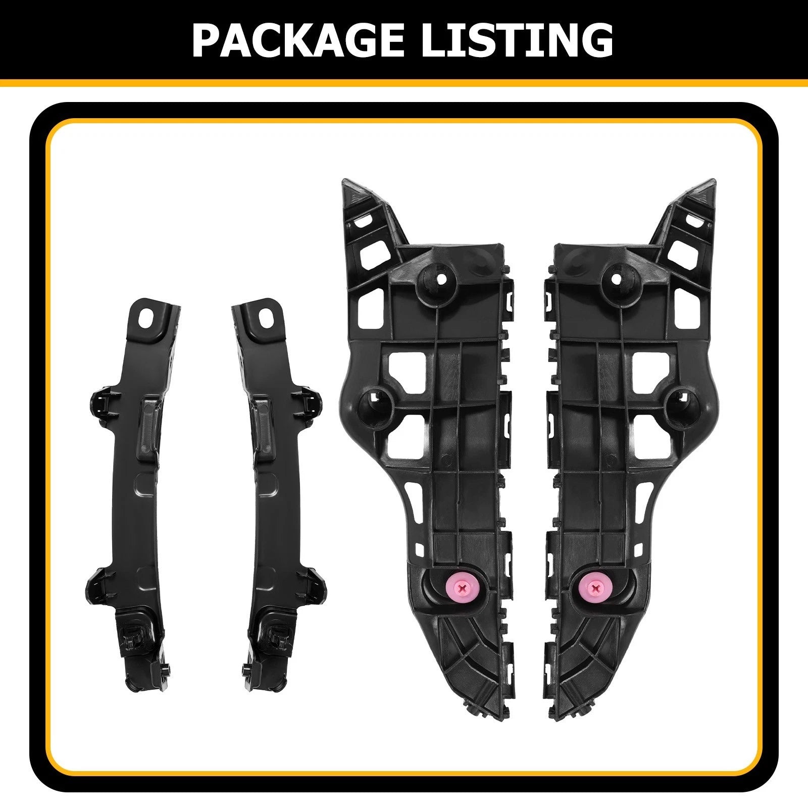 Front Bumper Bracket Retainer for Toyota Highlander (2014–2019)