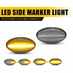 2X Dynamic Front Fender LED Side Marker Lights for MINI R53 (2002–2006)