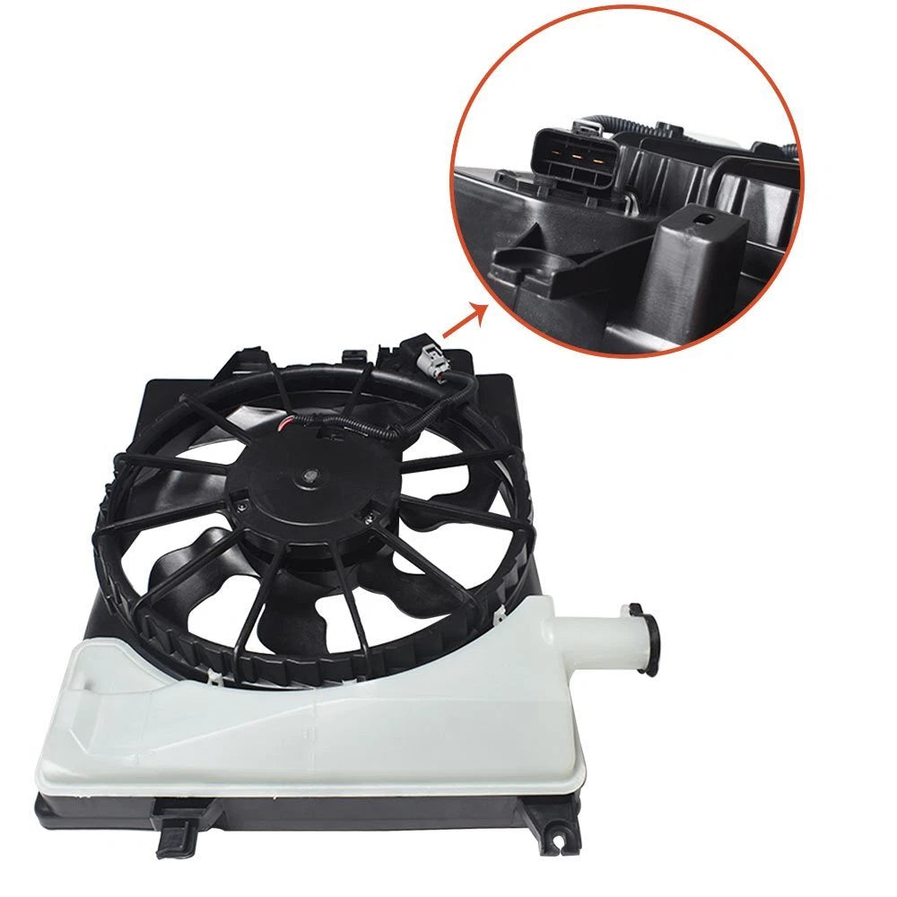 Radiator Condenser Fan Assembly for Hyundai Elantra (2014–2016)