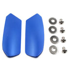 Rearview Mirror Block Off Base Plates for Suzuki GSXR 1000 (2017-2022) Blue