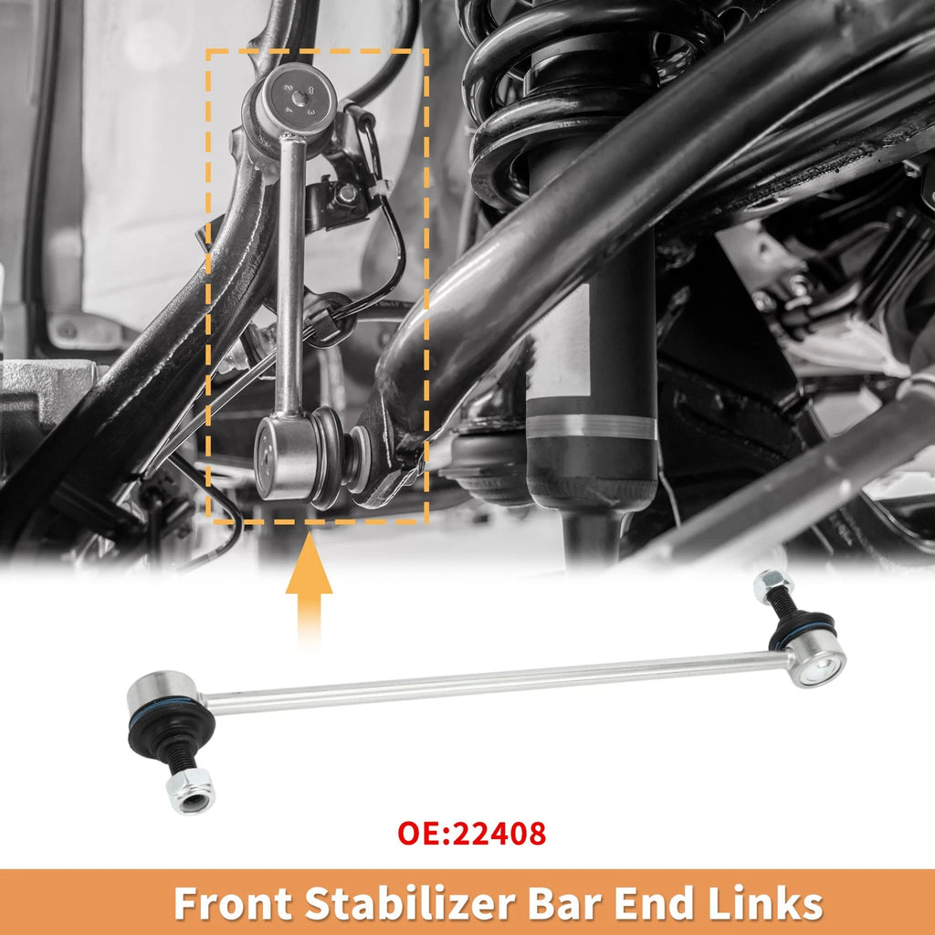 2X Front Sway Bar Links for Ford Focus, C-Max (No. 22408)
