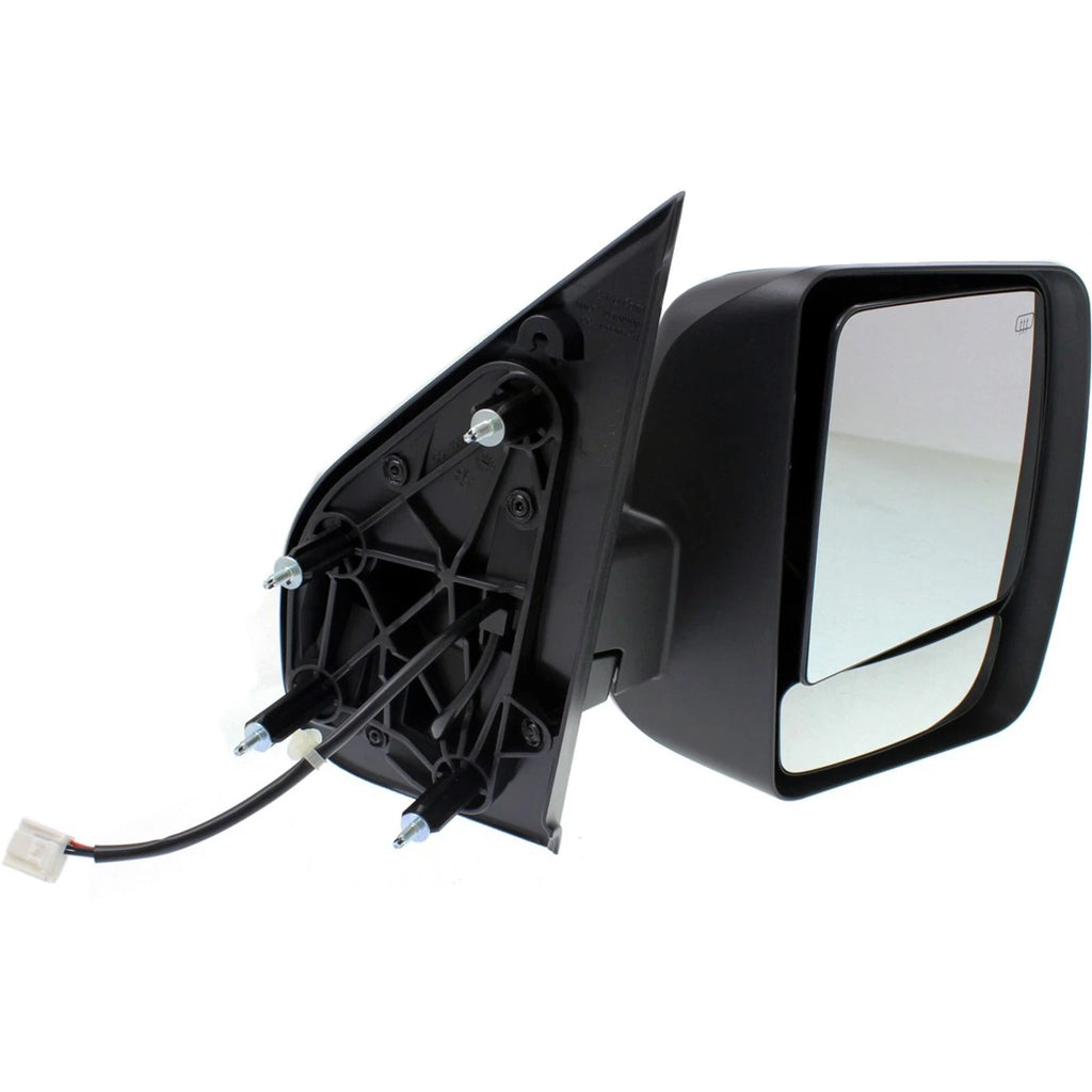 Right Power Mirror for Nissan NV2500 NV3500 (2012–2021) Heated Chrome Manual Fold