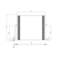 Replacement A/C Condenser Stock Repair Part For 2004-2006 BMW X3