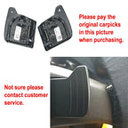 Silver Steering Wheel Shift Paddle Shifter Extension for Ford Mondeo, Taurus, Edge (2013-2023)