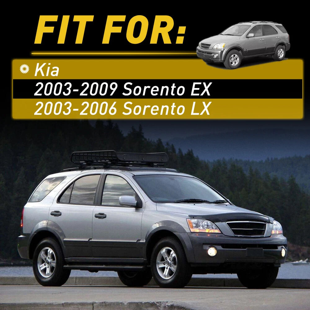Chrome Front Right Exterior Door Handle for Kia Sorento (2003–2009)