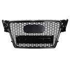 Grille and Bumper Fog Light Bezel for Audi A4 (2009–2012) Honeycomb Style
