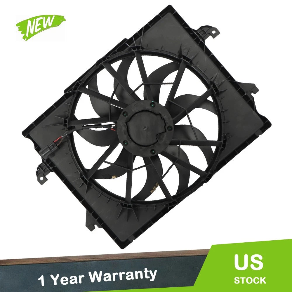 Radiator Cooling Fan Assembly for Ram 1500 (2019–2023) V6 3.6L