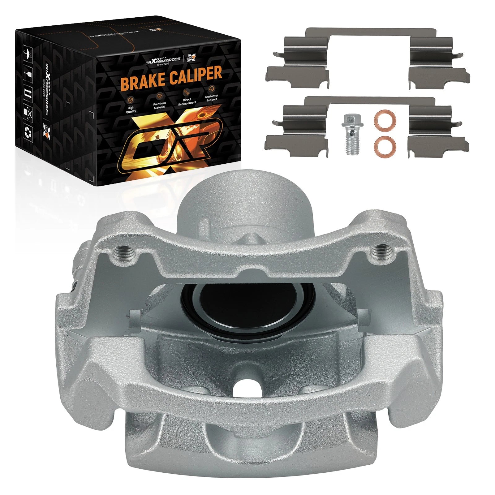 Front Left Brake Caliper and Bracket for Saturn Aura/Sky (2007–2010)