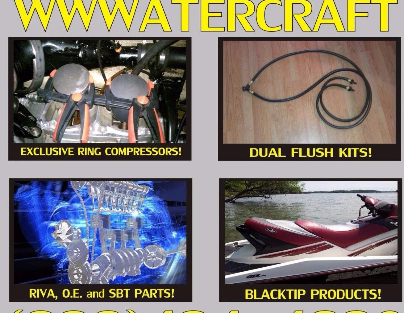 Graphic Kit Decals for Yamaha Waverunner FX HO (2012–2018) Blue