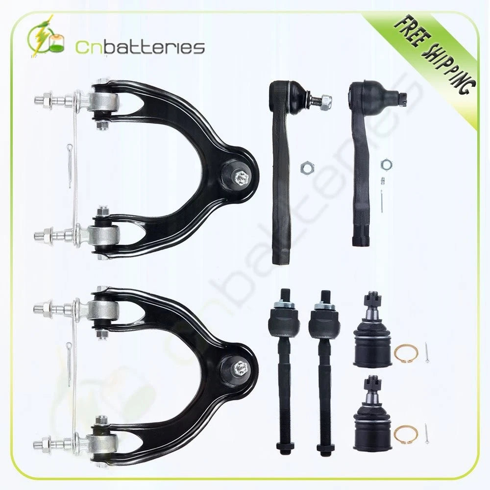 8PC Suspension Kit: Control Arms, Ball Joints, Tie Rods for Honda Civic del Sol (1993–1997)