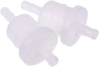 2Pcs Fuel Filter for Yamaha Outboard 4HP 6HP 8HP 9.9HP (4-Stroke) RO 68T-24251-00