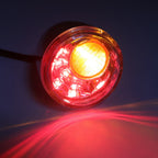 Clear LED Rear Running Brake Turn Signal Indicator Light for Harley XL 883 1200 (2004–2023)