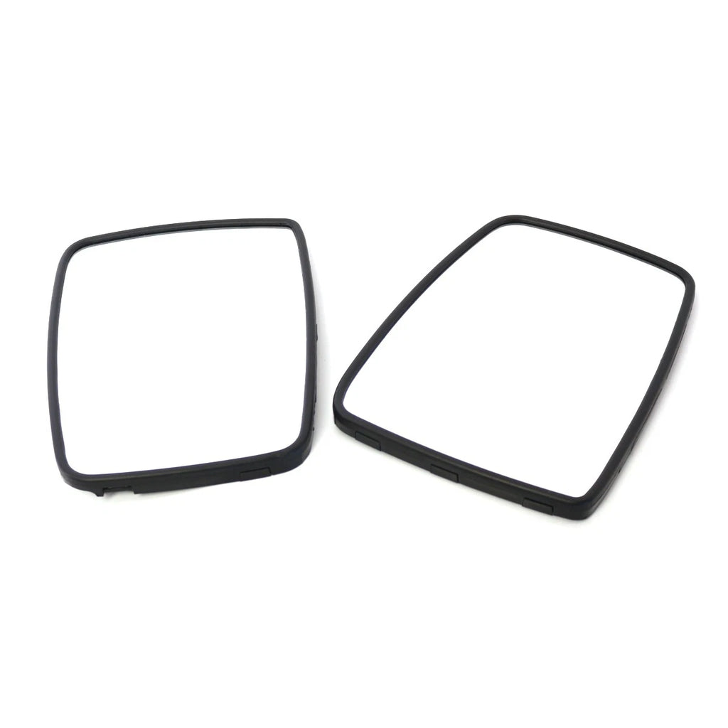 Set of 2 Heated Mirror Glass Chrome for Dodge RAM 1500 2500 (2009–2018)