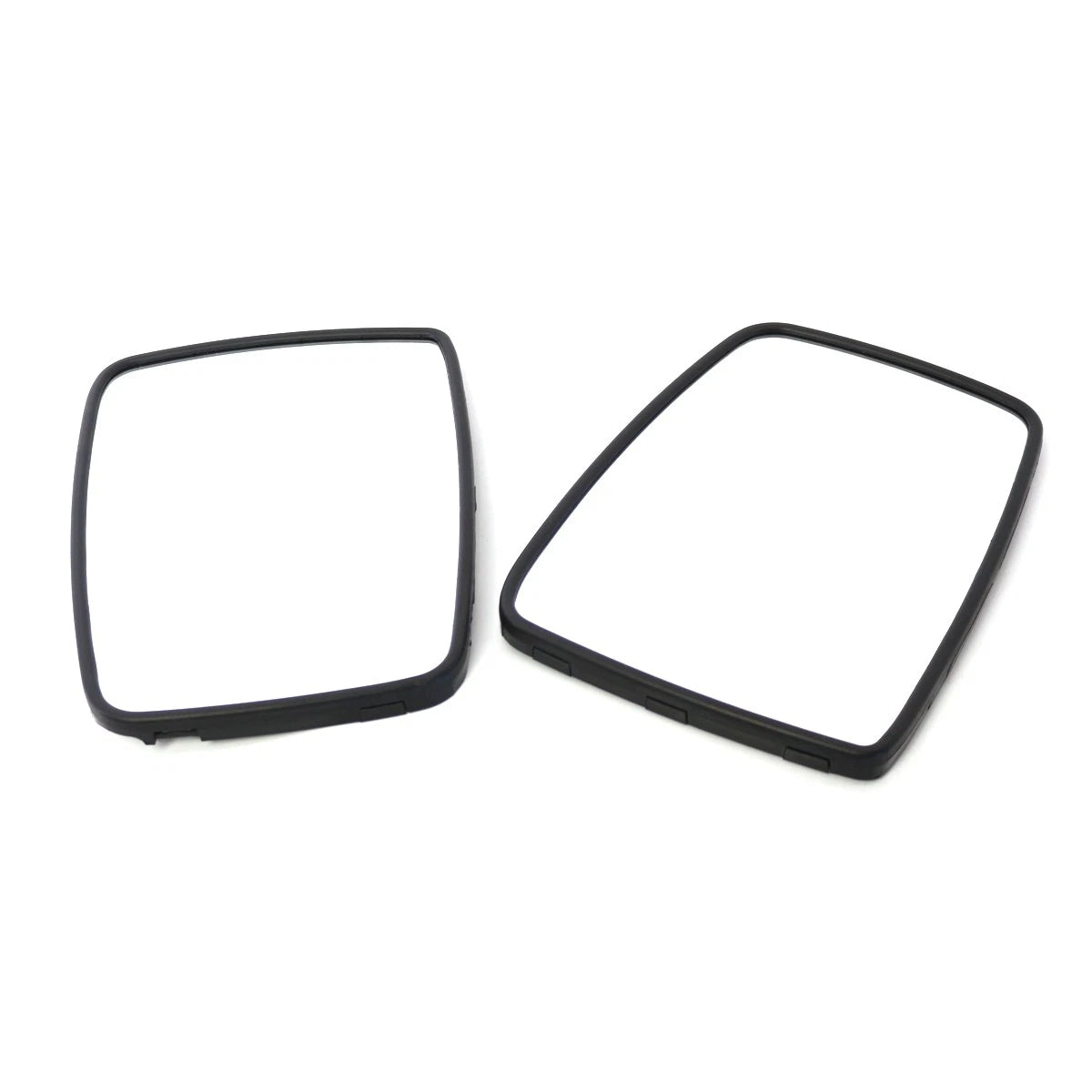 Set of 2 Heated Mirror Glass Chrome for Dodge RAM 1500 2500 (2009–2018)