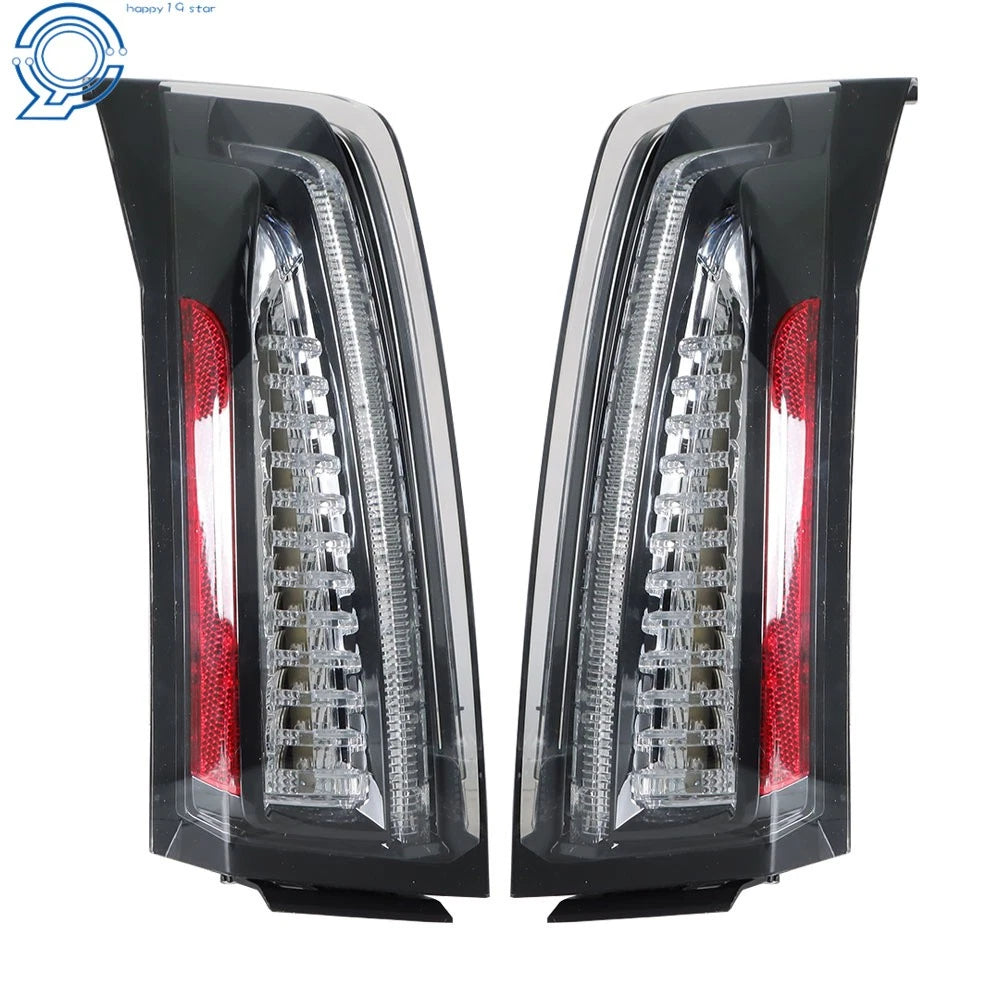 Set of 2 Halogen Headlight and LED Tail Lights for Cadillac ATS (2013-2018)