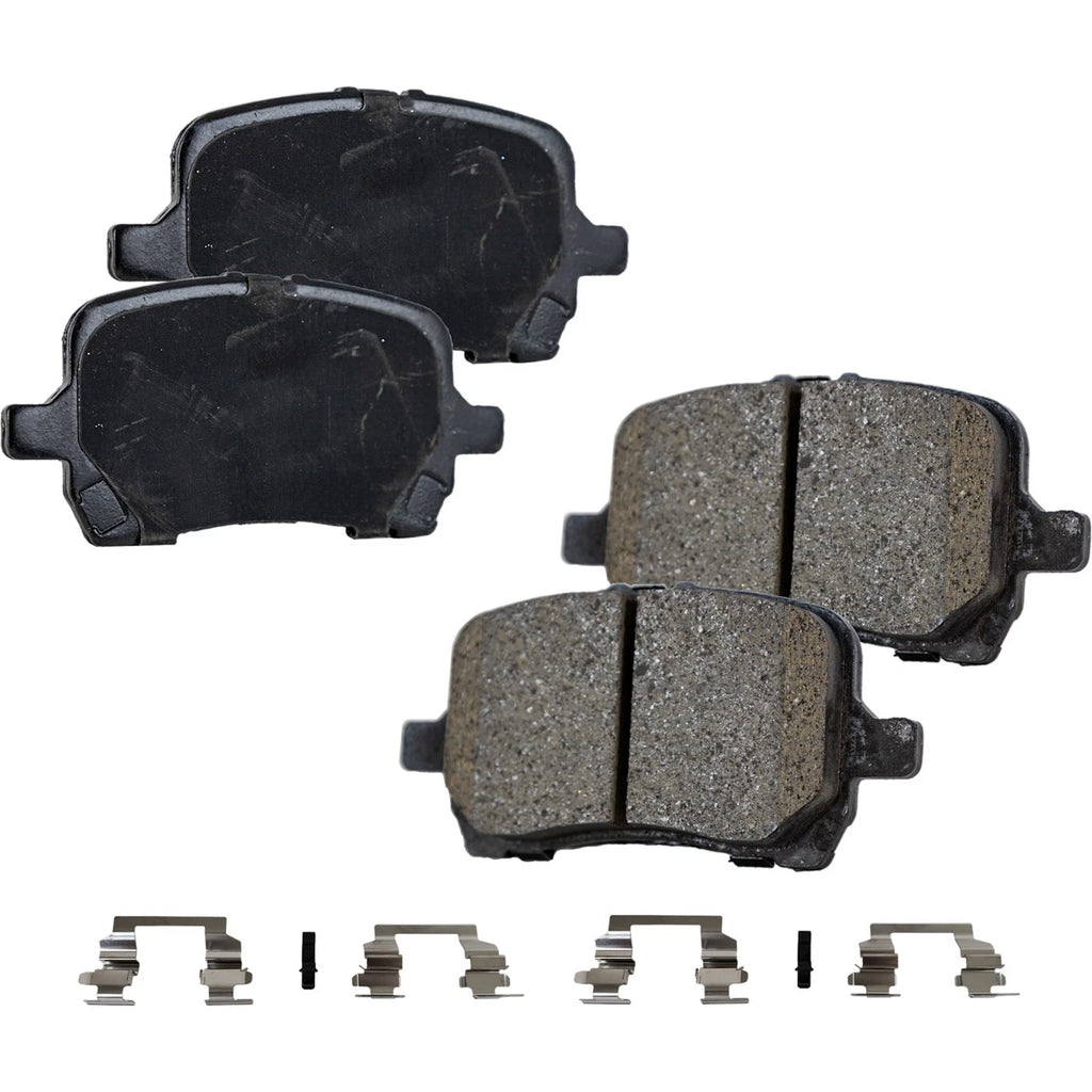 Front Brake Disc and Pad Kit for Chevrolet Malibu (2007–2012) Ceramic